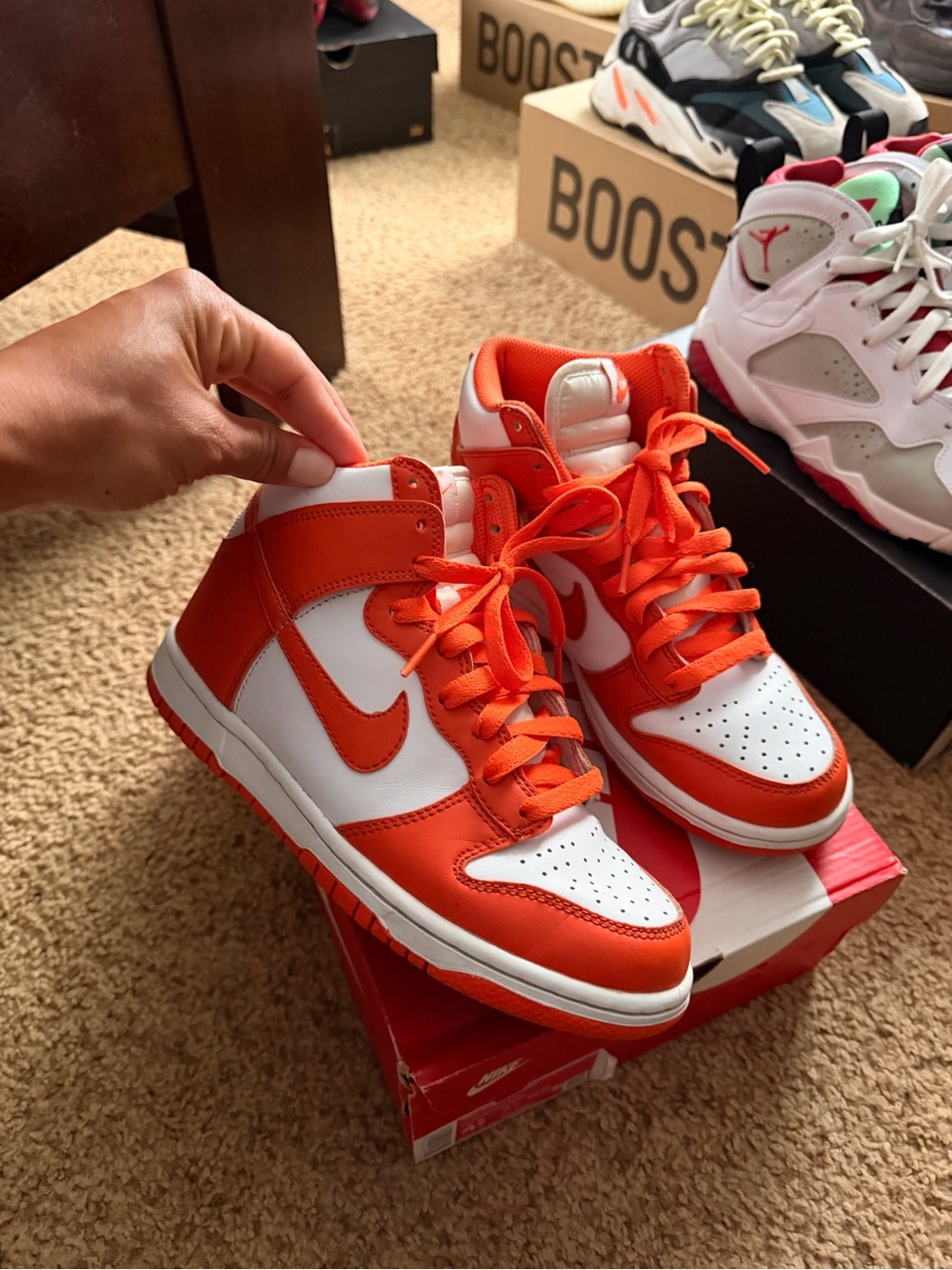 Syracuse Nike Dunk High Top